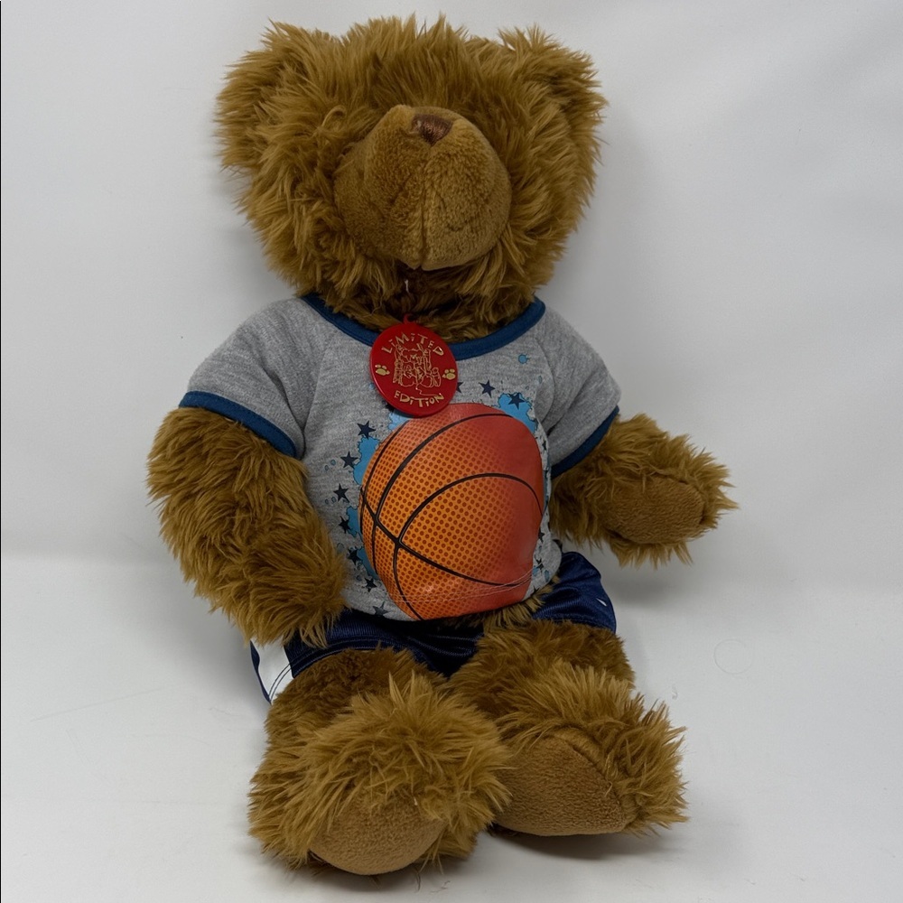 18” Build-a-Bear Plush Basketball Bear -  2001 Centenniel Series